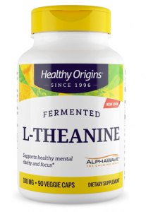 Healthy Origins L-Theanine 100 mg Amino rūgštys