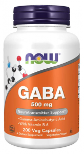 Now Foods GABA 500 mg