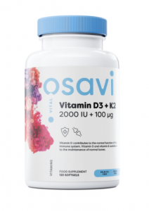 Osavi Vitamin D3 2000 iu + K2  100 μg