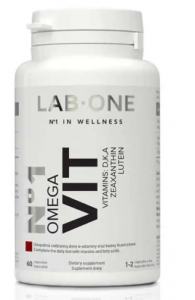 Lab One Omega VIT (Omega 3 + Vitamins D, K, A)