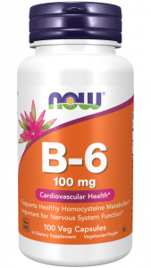 Now Foods Vitamin B-6 100 mg