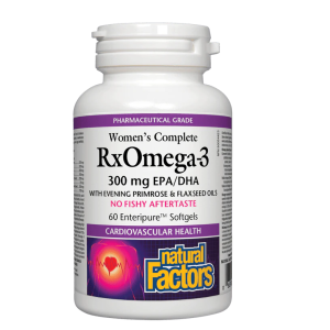 Natural Factors Women's Complete  RxOmega-3 300 mg
