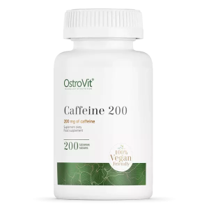 OstroVit Caffeine 200 mg Kofeīns Pirms Treniņa Un Еnerģētiķi