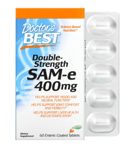 Doctor's Best SAM-e (Disulfate Tosylate) 400 mg