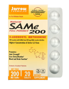 Jarrow Formulas SAMe 200 mg