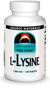 Source Naturals L-Lysine 1000 mg L-lüsiin Aminohapped