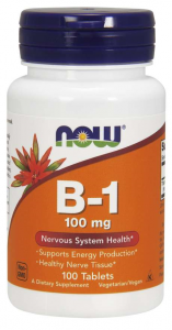 Now Foods Vitamin B-1 100 mg