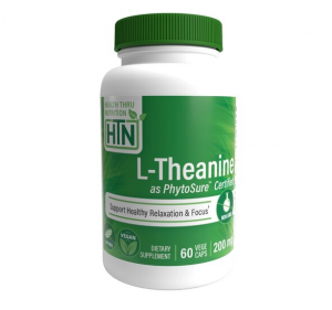 Health Thru Nutrition L-Theanine 200 mg as PhytoSure Аминокислоты