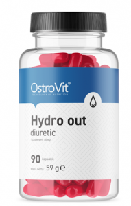 OstroVit Hydro out diuretic Diuretikai vandens tabletės Svorio valdymas