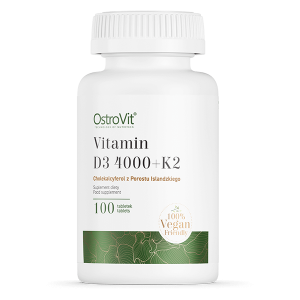 OstroVit Vitamin D3 4000 iu + K2 100 iu