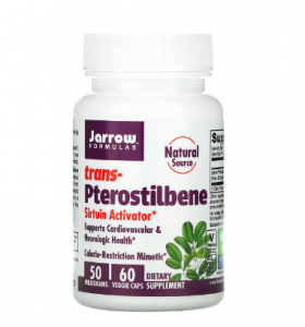 Jarrow Formulas Trans-Pterostilbene 50 mg