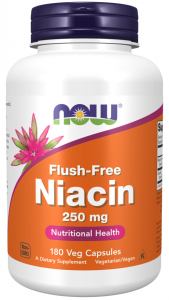 Now Foods Niacin Flush-Free 250 mg