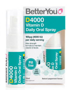BetterYou Vitamin D3 4000 iu Oral Spray