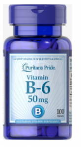 Puritan's Pride Vitamin B-6 50 mg