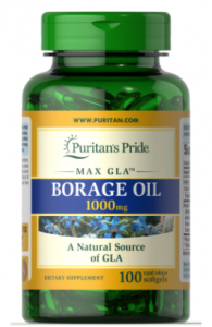 Puritan's Pride Borage Oil 1000 mg