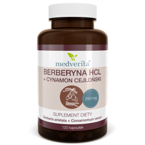 Medverita Berberine 250 mg + Ceylon Cinnamon 100 mg