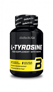 Biotech Usa L-Tyrosine 1000 mg L-tirozinas Amino rūgštys