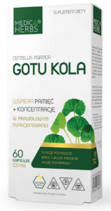 Medica Herbs Gotu Kola 520 mg