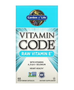 Garden of Life Vitamin Code RAW Vitamin E