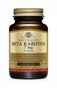 Solgar Natural Beta Carotene 7 mg