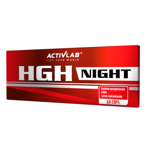 Activlab HGH Night L-argininas L-lizinas Amino rūgštys