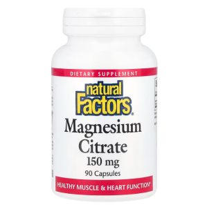 Natural Factors Magnesium Citrate 150 mg