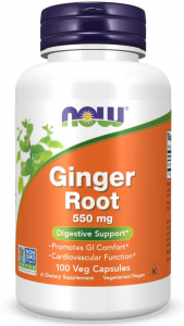 Now Foods Ginger Root 550 mg