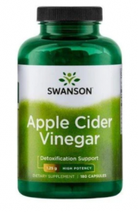 Swanson Apple Cider Vinegar 1250 mg Söögiisu kontroll Kaalu juhtimine