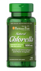 Puritan's Pride Natural Chlorella 500 mg