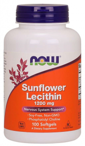 Now Foods Sunflower Lecithin 1200 mg