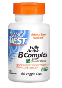 Doctor's Best Fully Active B Complex with Quatrefolic