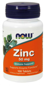 Now Foods Zinc 50 mg