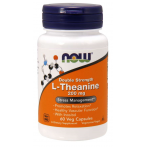 Now Foods L-Theanine 200 mg with Inositol L-Teanīns Aminoskābes