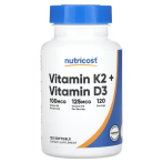 Nutricost Vitamin K2 + Vitamin D3