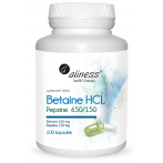 Aliness Betaine HCL Pepsin 650/150 mg