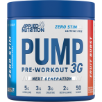 Applied Nutrition Pump 3G Zero Stimulant Lämmastikoksiidi võimendid Treeningueelsed segud