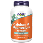 Now Foods Calcium & Magnesium with Vitamin D-3 & Zinc