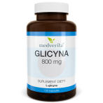 Medverita L-Glycine 800 mg L-glicinas Amino rūgštys