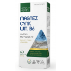 Medica Herbs Magnesium Zinc and Vitamin B6 ZMA Testosterono lygio palaikymas