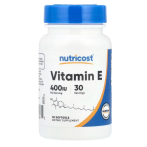 Nutricost Vitamin E 180 mg (400 iu)