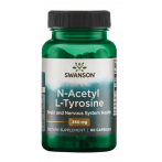 Swanson N-Acetyl L-Tyrosine 350 mg L-tirozinas Amino rūgštys
