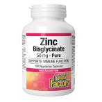 Natural Factors Zinc Bisglycinate 50 mg
