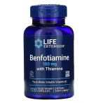 Life Extension Benfotiamine with Thiamine 100 mg