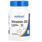 Nutricost Vitamin D3 5000 iu