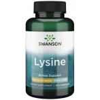 Swanson L-Lysine Free-Form 500 mg L-Lizīns Aminoskābes