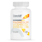 OstroVit Magnesium + Vitamin D3 2000 IU + B6