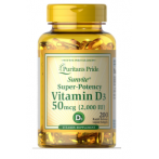 Puritan's Pride Vitamin D3 50 mcg 2000 iu