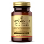 Solgar Vitamin D3 (Cholecalciferol) 55 mcg (2200 iu)