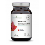 Aura Herbals Ashwagandha KSM-66 Root 500 mg