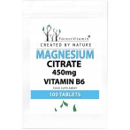 Magnesium Citrate 450mg Vitamin B6